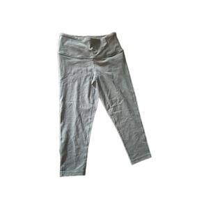 Nwt Prana Transform Capri Leggings Small Rye Green Womens Workout